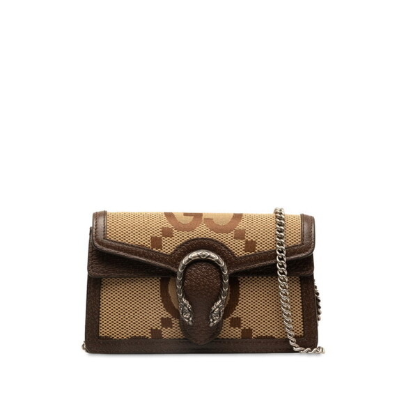 Gucci Handbags - Gucci GG Dionysus Chain Shoulder Bag Brown